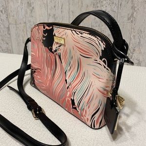 🎊🎉Kate Spade shoulder bag medium size black pink 🎊🎉